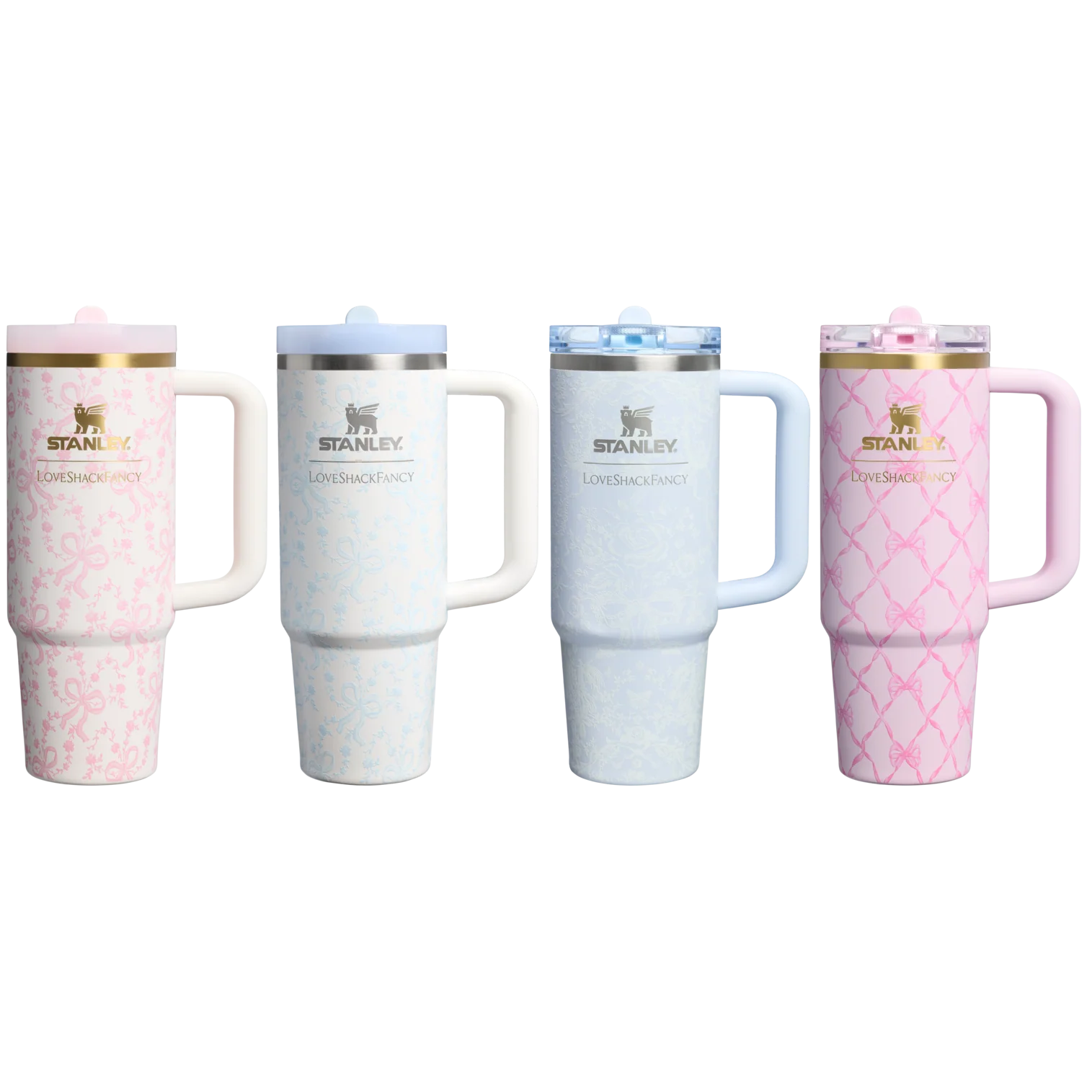 Stanley 1913 x LoveShackFancy Holiday The Quencher ProTour Set 4-pack | 30 OZ - Image 5